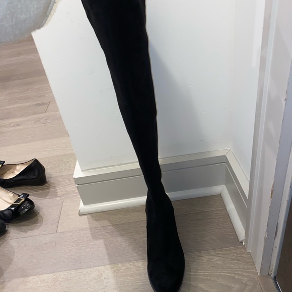 Stuart Weitzman Reserve Suede Over-The-Knee Boot - Picture 6 of 7